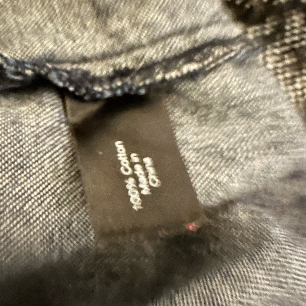 Lane Bryant Women’s Plus Size Denim Tunic Shirt 18/20 Lace-Up Long Sleeve Blue - Picture 6 of 9